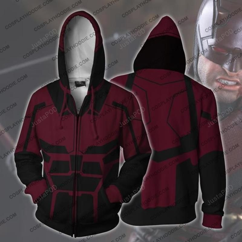 Daredevil 3D All Over Print Hoodie, Zip Hoodie
