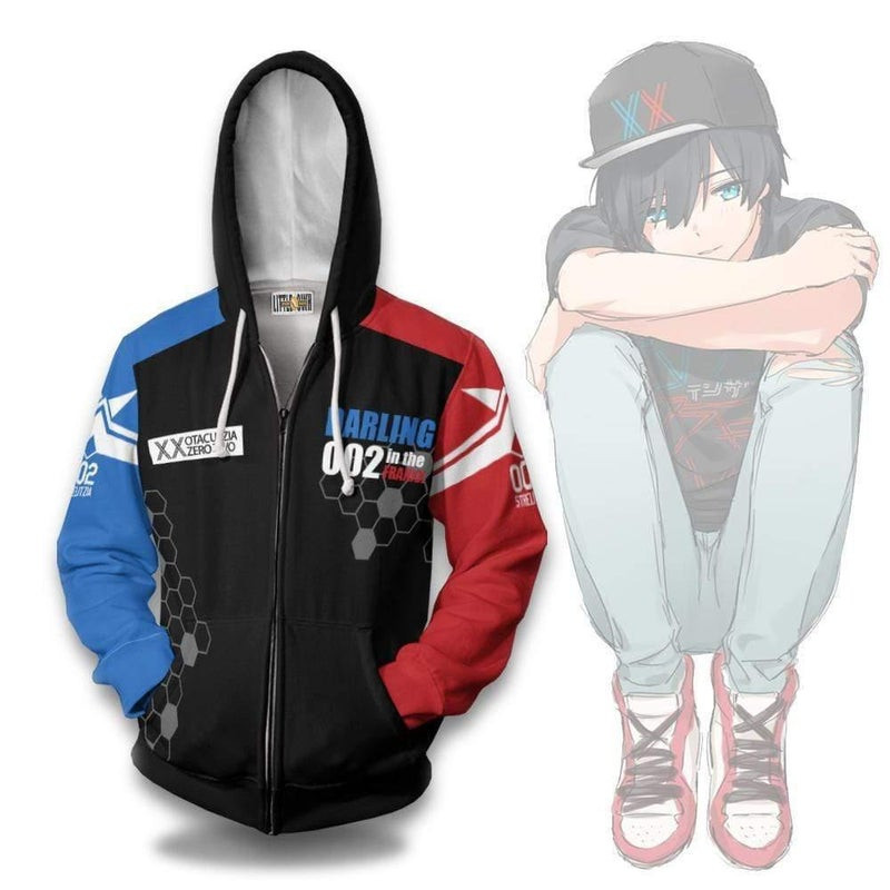 Darling In The Franxx 3D All Over Print Hoodie, Zip Hoodie