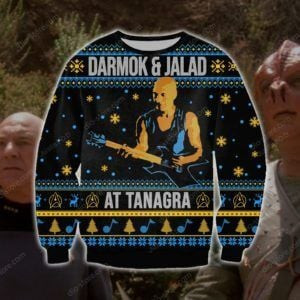Darmok And Jalad At Tanagra Ugly Christmas Sweater Adult 3D Funny Matching for family