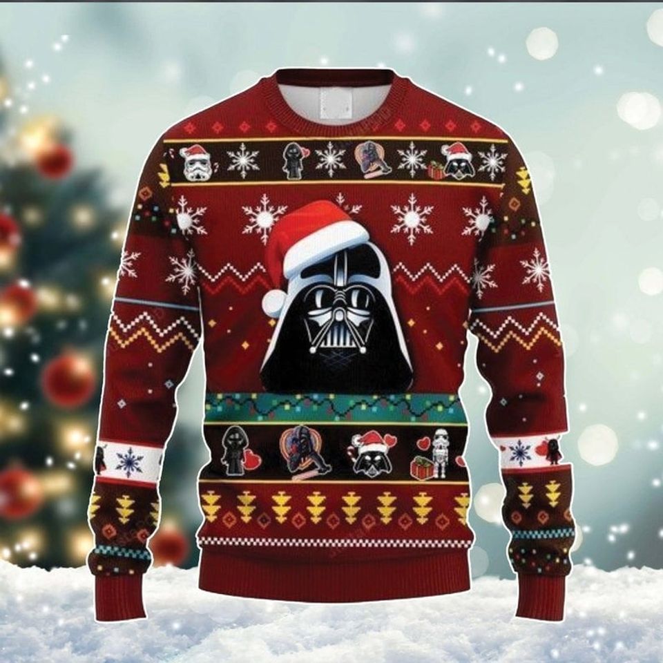 Darth Va-der Ugly Xmas Sweater, Darth Va-der Sweatshirt