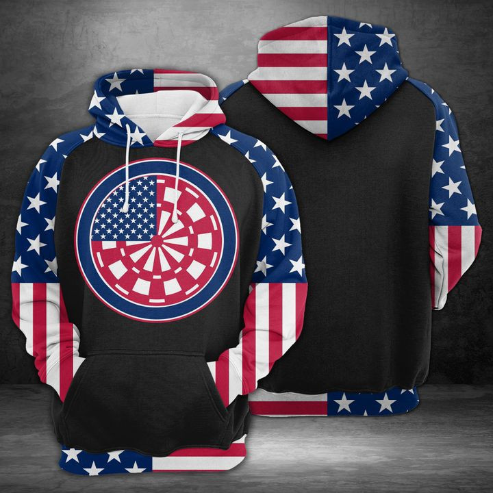 Darts 3D All Over Print Hoodie, Zip Hoodie