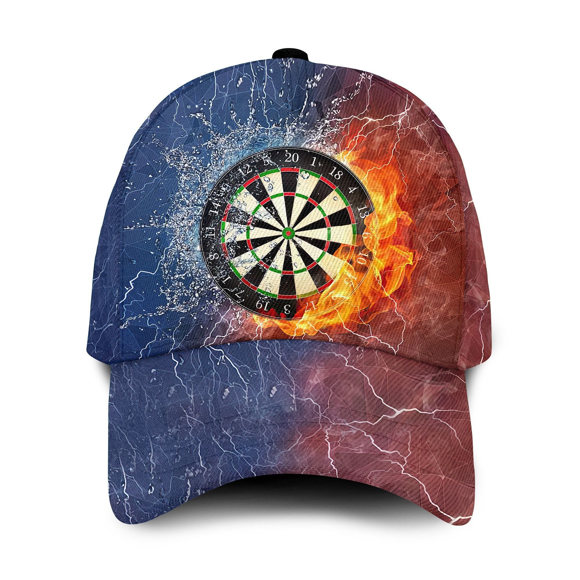 Darts-Fire & Water Hat Classic Cap Trucker Hats Custom Hats Gifts For Men & Women