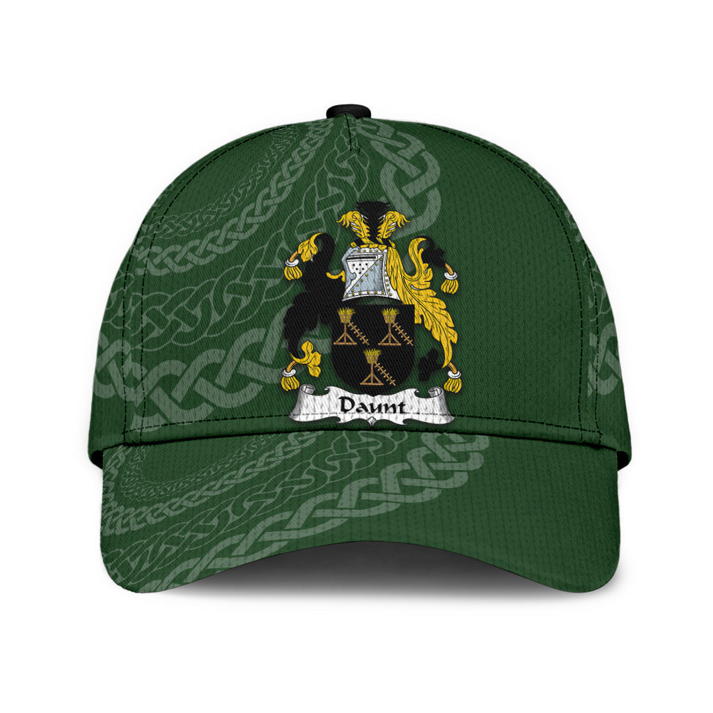 Daunt Coat Of Arms - Irish Family Crest St Patrick's Day Hat Classic Cap Trucker Hats Custom Hats Gifts For Men & Women