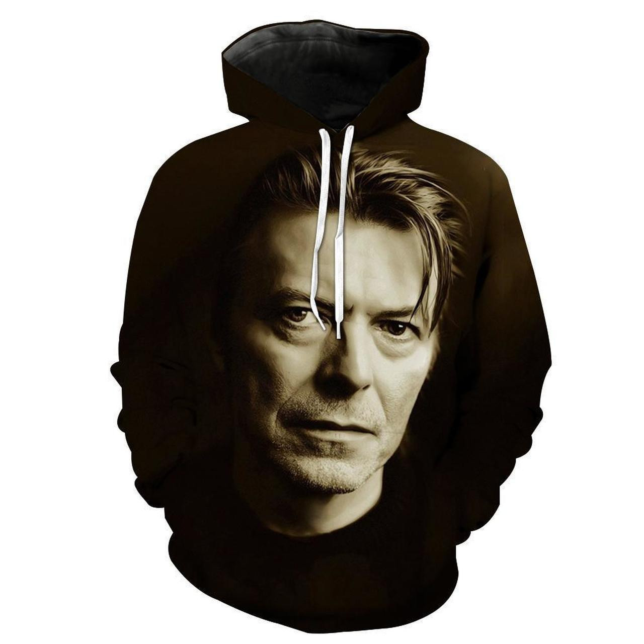 David Bowie 3D All Over Print Hoodie, Zip Hoodie