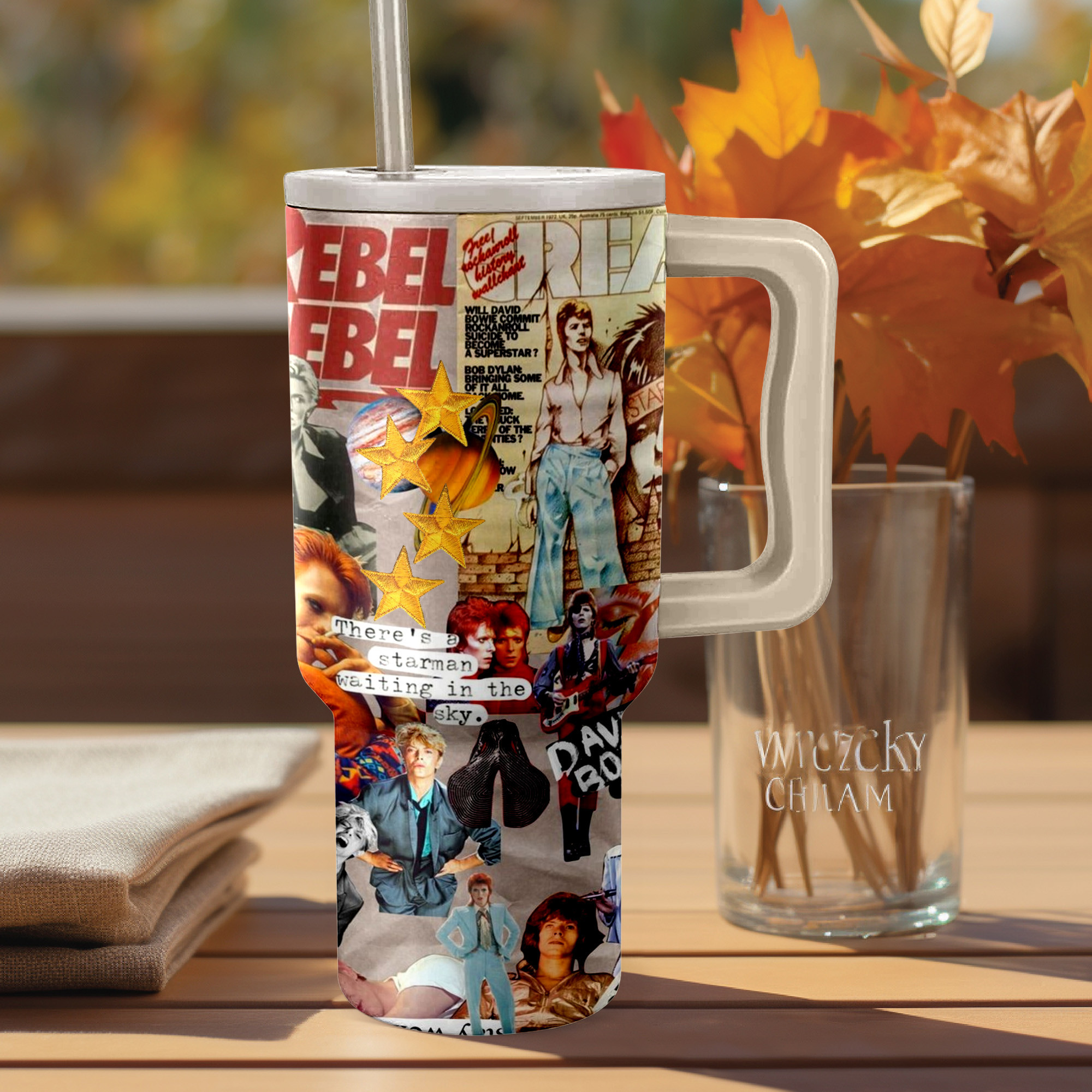 David Bowie Music Custom Stanley Cup 40 oz 30 oz Tumbler With HandleTVC2301153 - Image 3