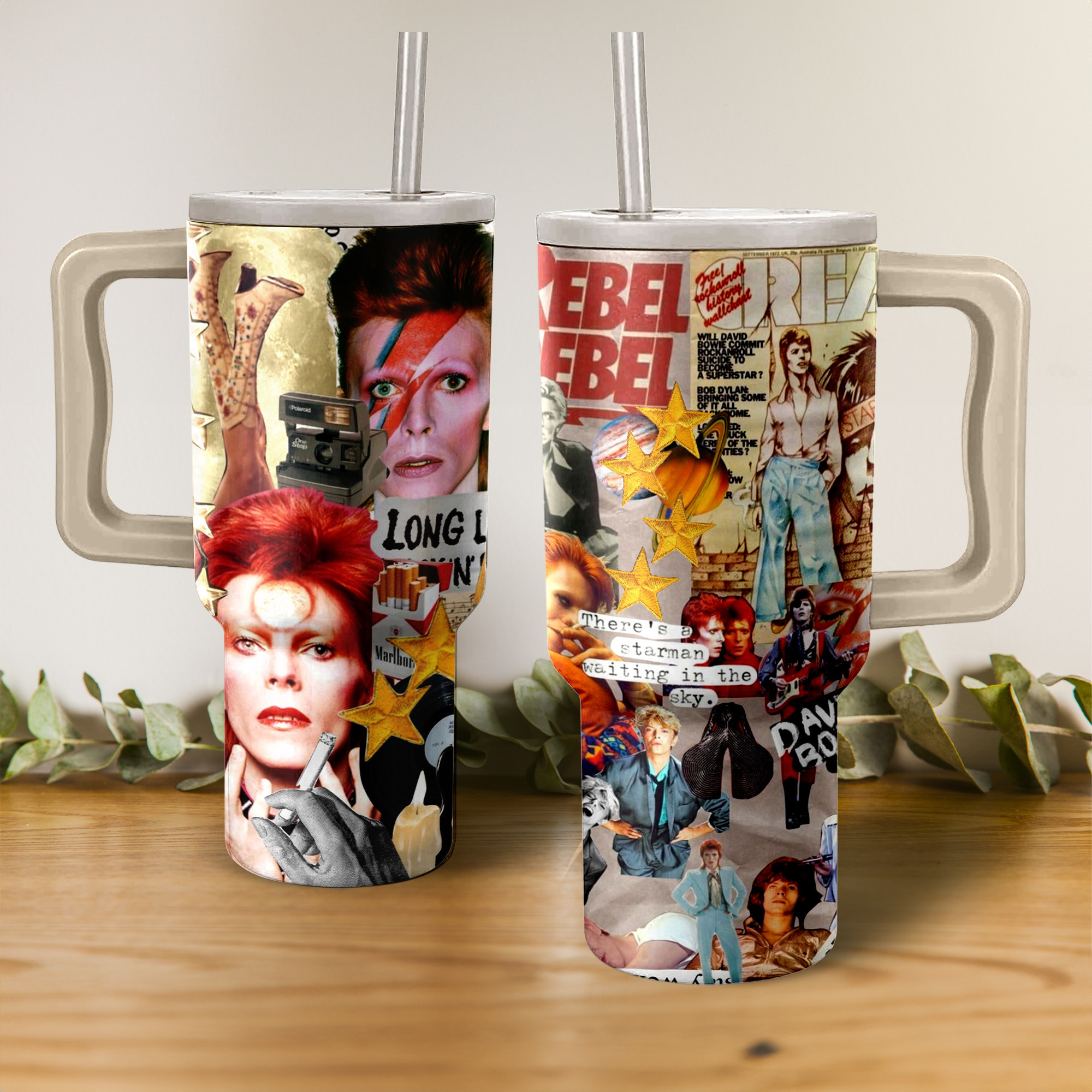 David Bowie Music Custom Stanley Cup 40 oz 30 oz Tumbler With HandleTVC2301153