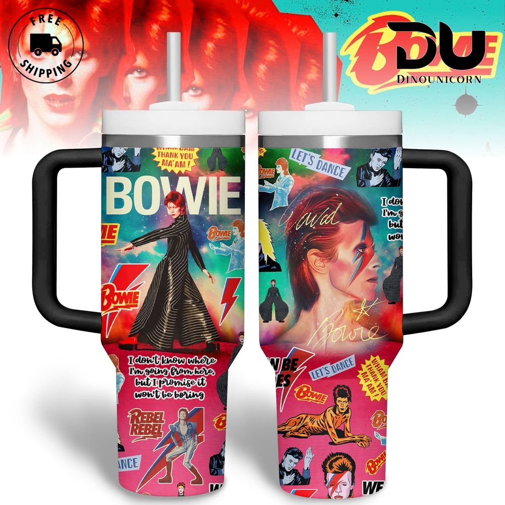David Bowie Music Custom Stanley Cup 40 oz 30 oz Tumbler With HandleTVC2301709
