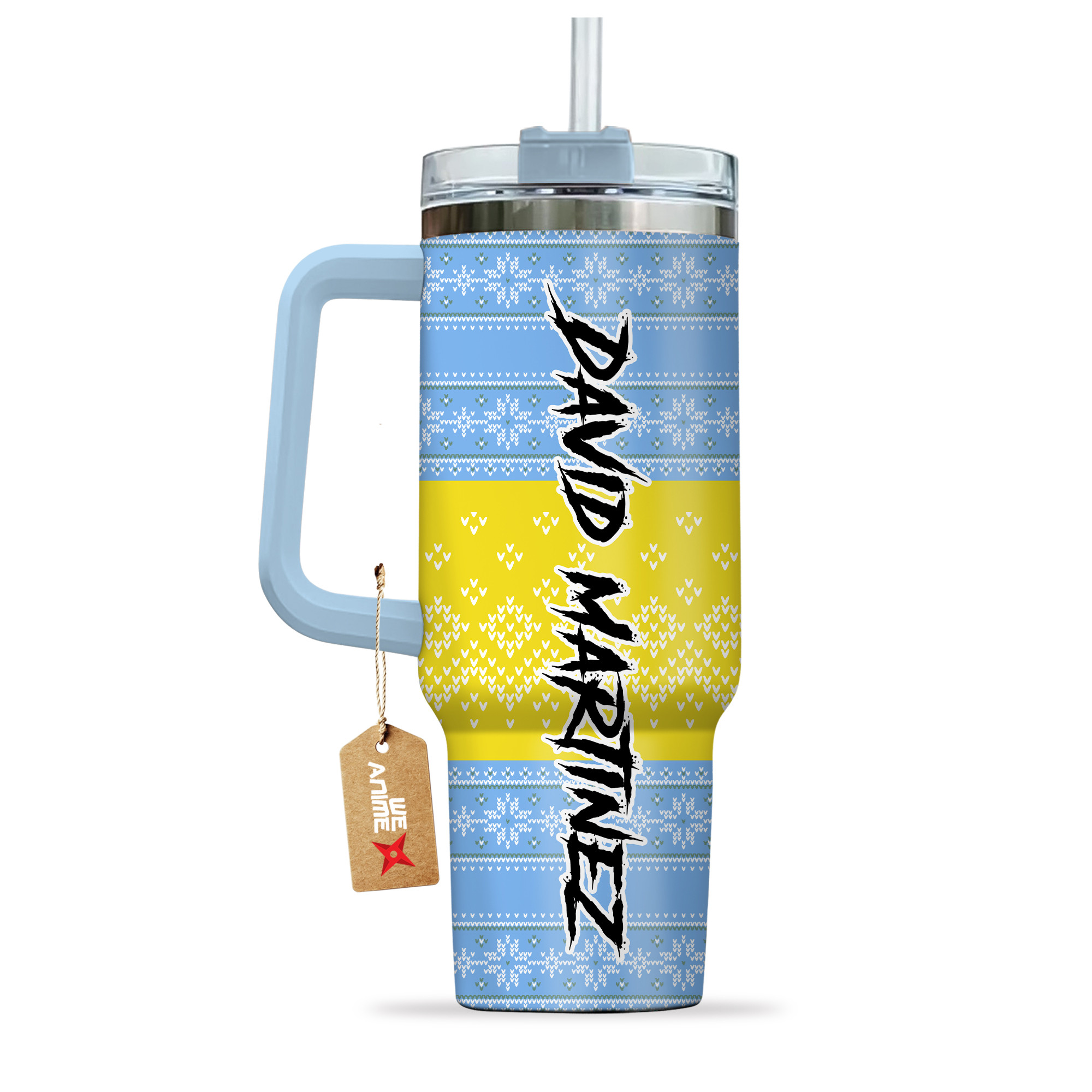 David Martinez Cyberpunk Anime Custom Stanley Cup 40 oz 30 oz Tumbler With HandleTVC2301165 - Image 3