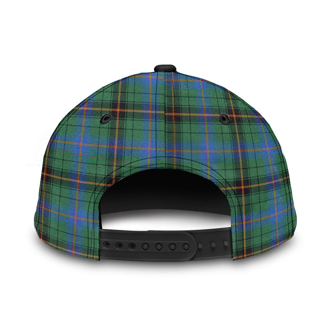 Davidson Ancient Tartan Baseball Cap, Tartan Plaid Cap with Family Crest K23 Trucker Hats Custom Hats Gifts For Men & Women
