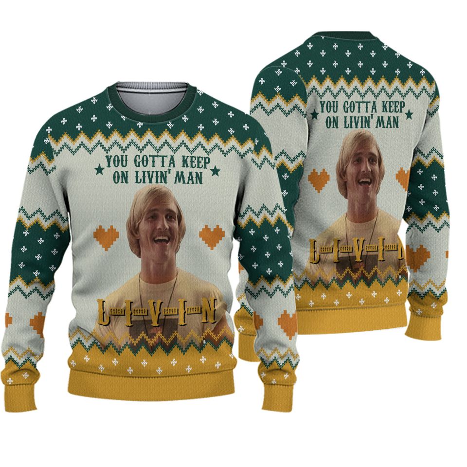 Dazed and Confused Christmas Ugly Sweater
