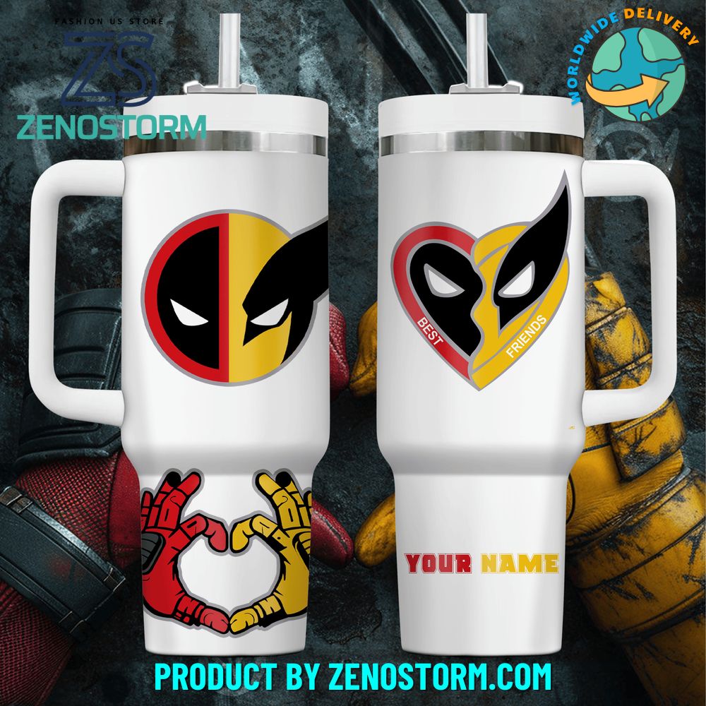 Deadpool Wolverine Movies Custom Stanley Cup 40 oz 30 oz Tumbler With HandleTVC2301416