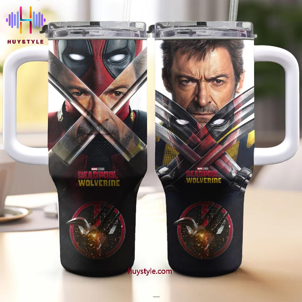 Deadpool Wolverine Movies Custom Stanley Cup 40 oz 30 oz Tumbler With HandleTVC2301697