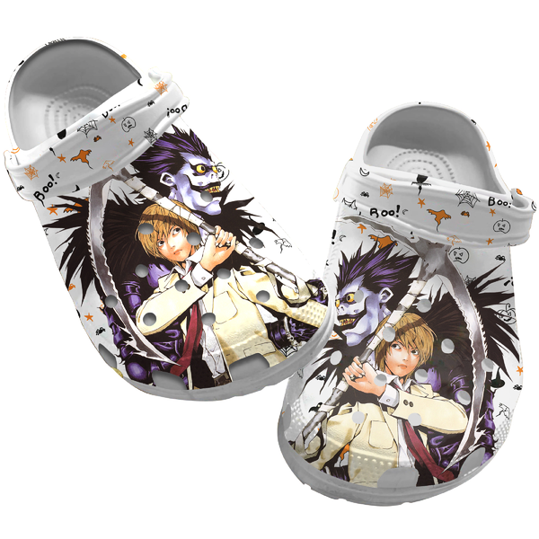 Death Note Anime Crocs Crocband Clogs Shoes Comfortable For Men Women and Kids