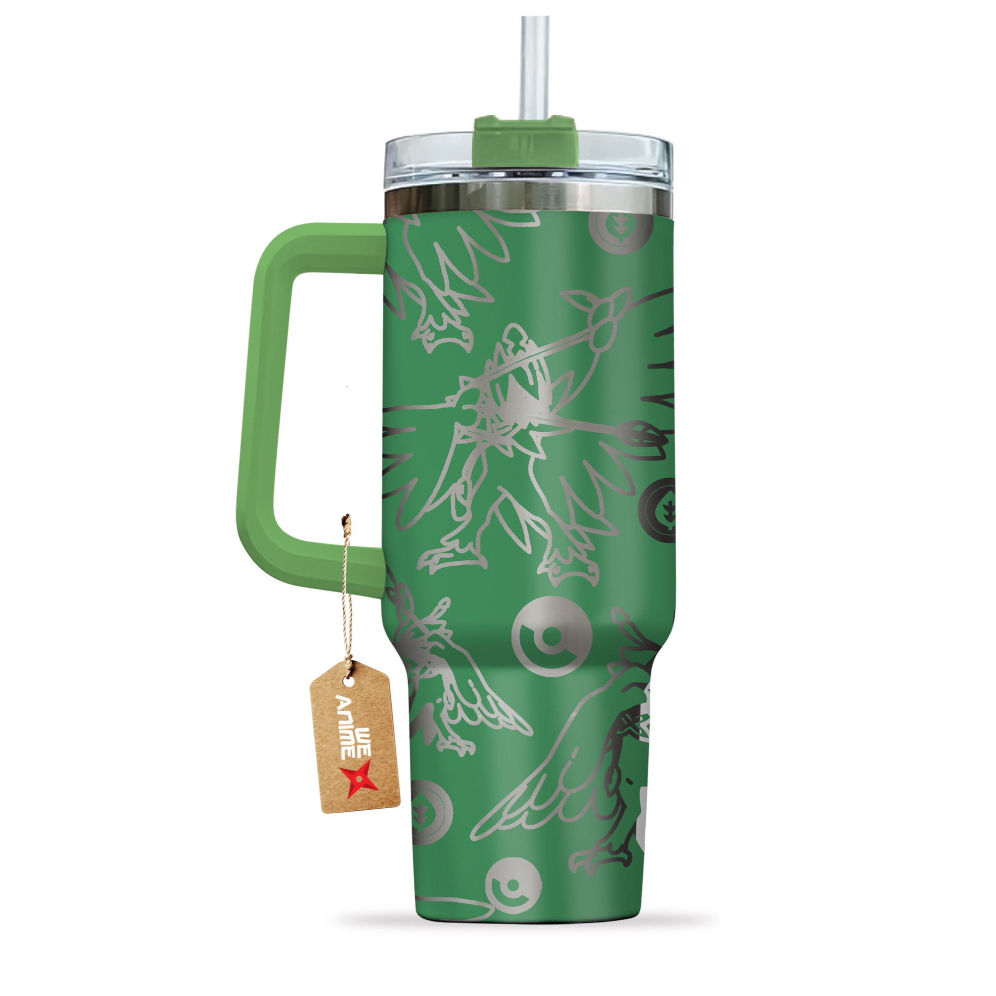 Decidueye Pokemon Anime Custom Stanley Cup 40 oz 30 oz Tumbler With HandleTVC2301144 - Image 3