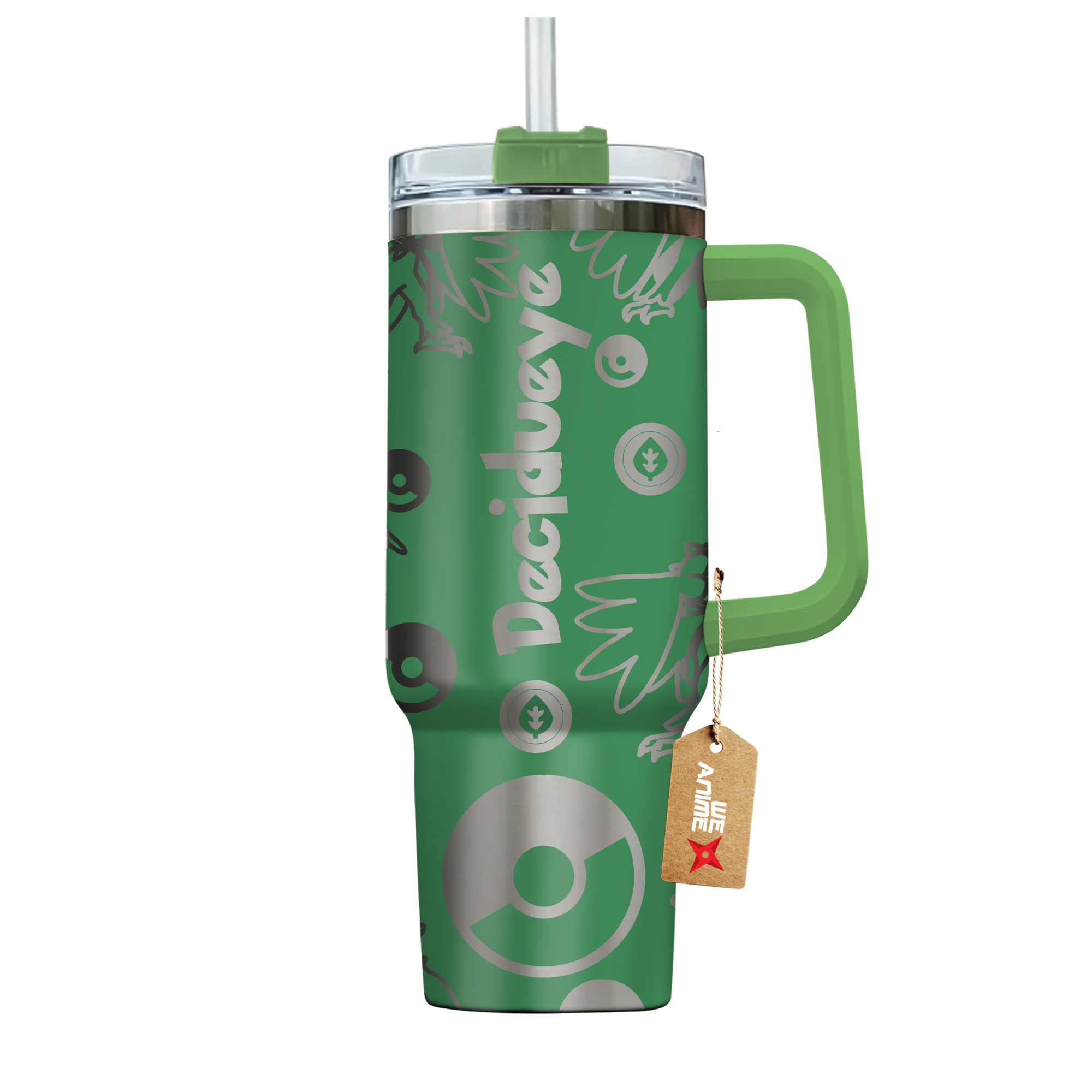 Decidueye Pokemon Anime Custom Stanley Cup 40 oz 30 oz Tumbler With HandleTVC2301144 - Image 4