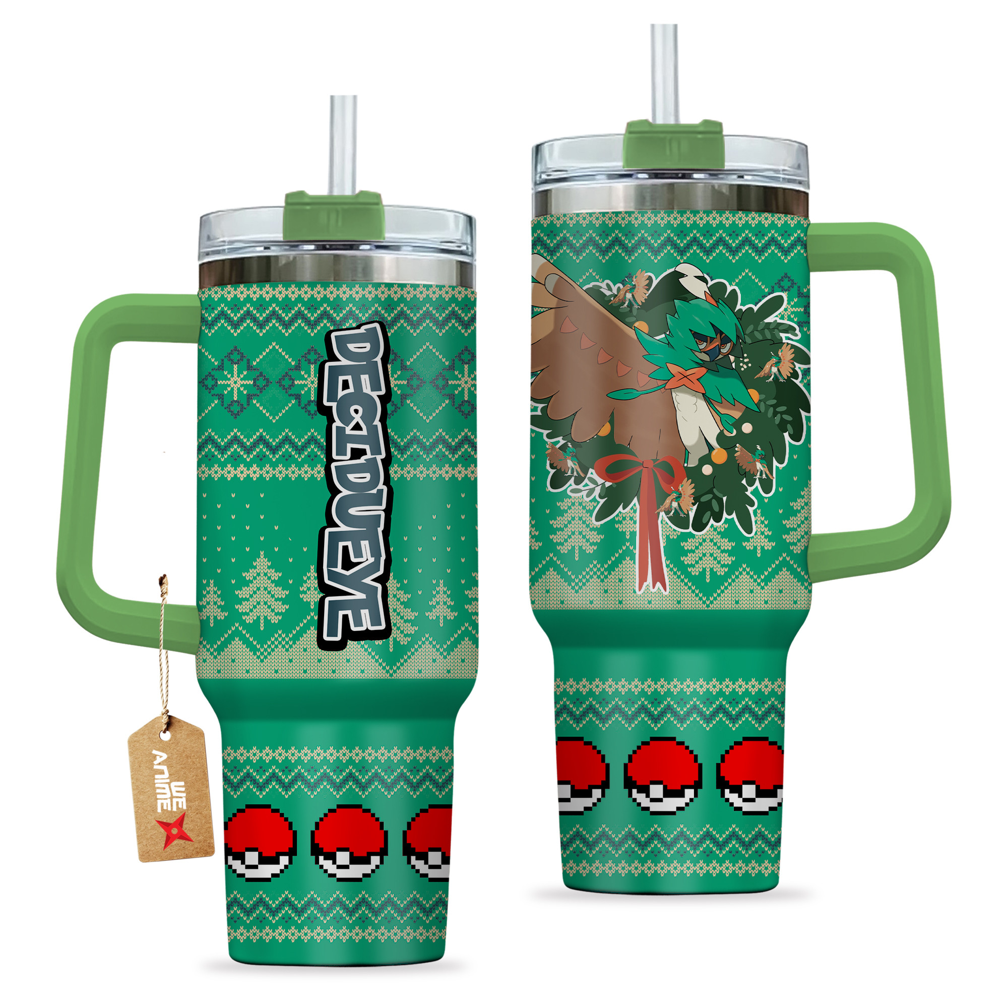 Decidueye Pokemon Anime Custom Stanley Cup 40 oz 30 oz Tumbler With HandleTVC2301155 - Image 2