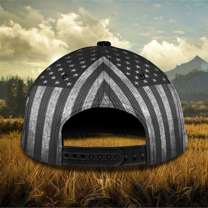 Deer And American Flag Classic Cap Baseball Cap Trucker Hats Custom Hats Gifts For Men & Women