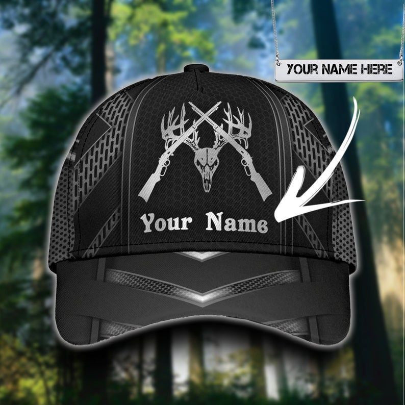 Deer Hunter Cap 3D, Baseball Cap, Hat Classic Cap, Trucker Cap, Deer Hunting Cap Trucker Hats Custom Hats Gifts For Men & Women