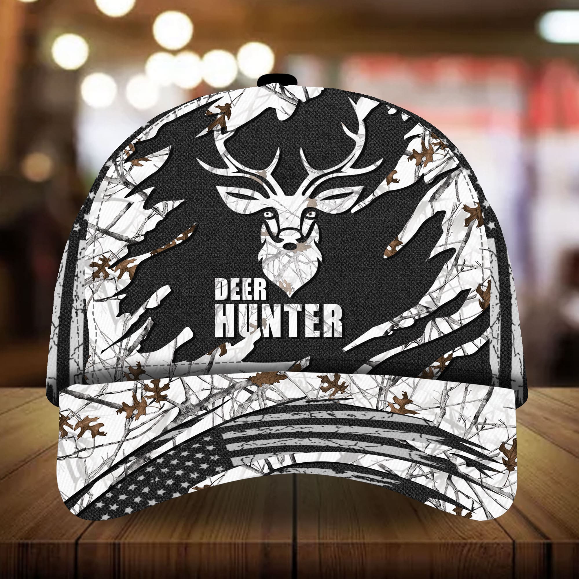 Deer Hunter - Hunting Hats 3D Multicolor Trucker Hats Custom Hats Gifts For Men & Women