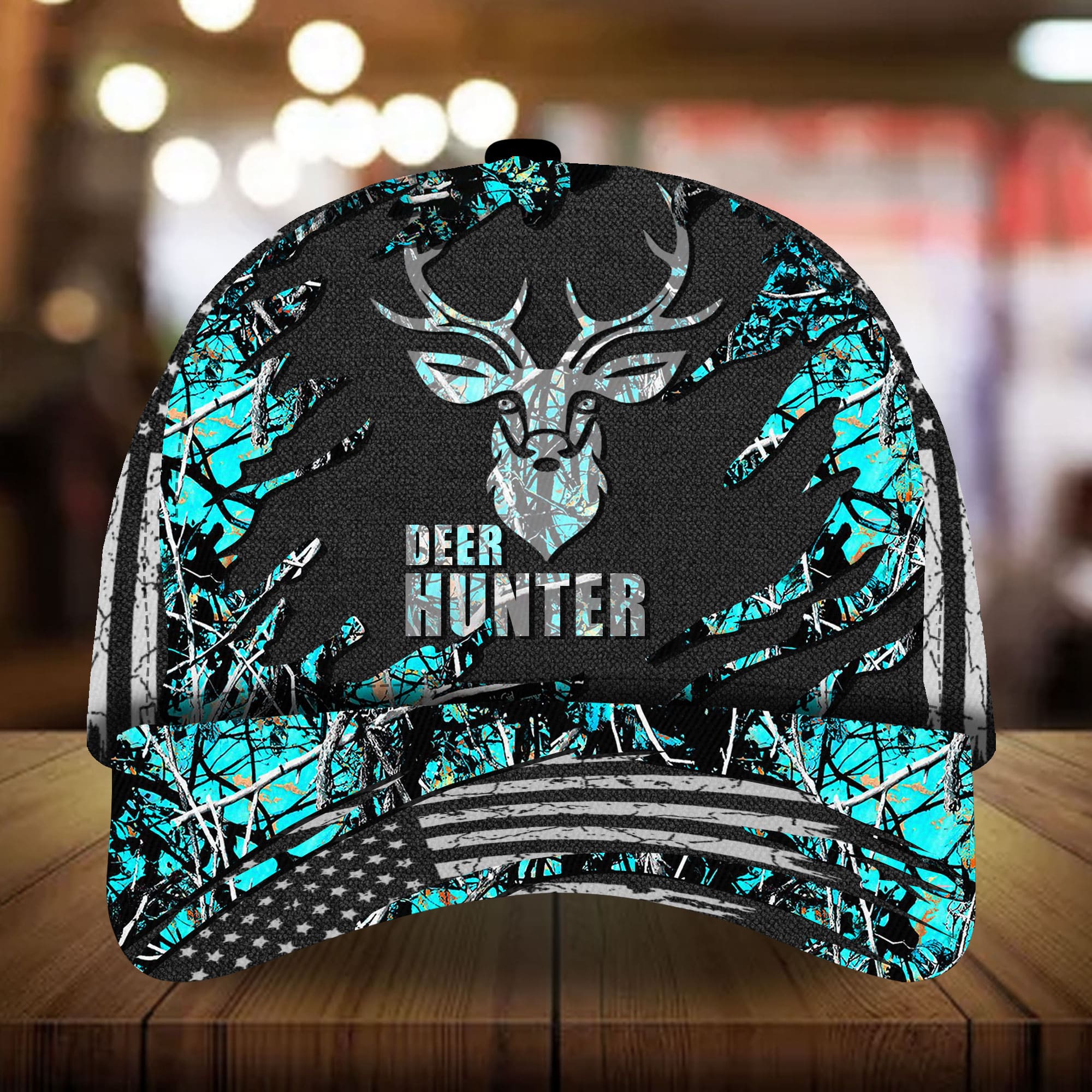 Deer Hunter - Hunting Hats 3D Multicolor Trucker Hats Custom Hats Gifts For Men & Women