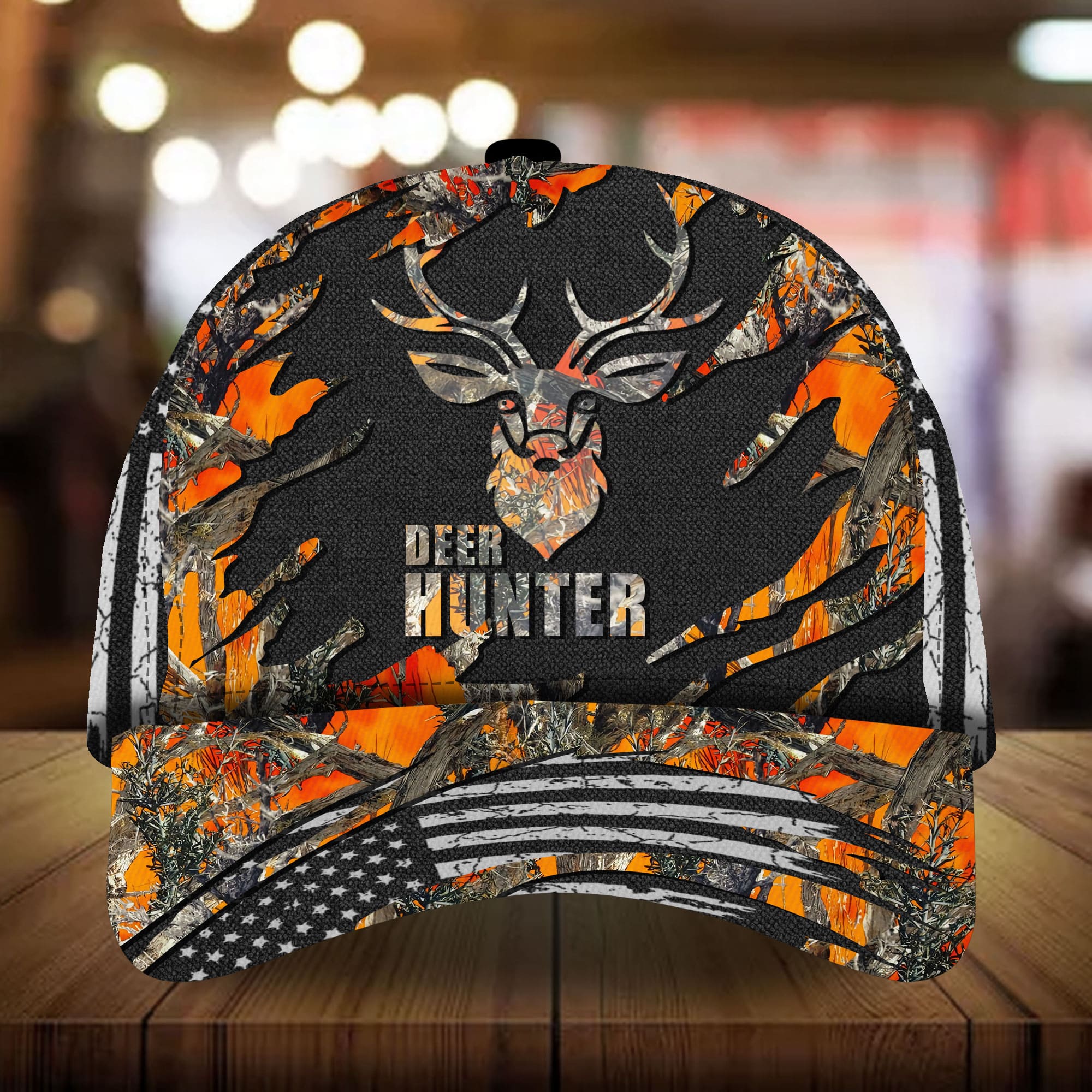 Deer Hunter - Hunting Hats 3D Multicolor Trucker Hats Custom Hats Gifts For Men & Women