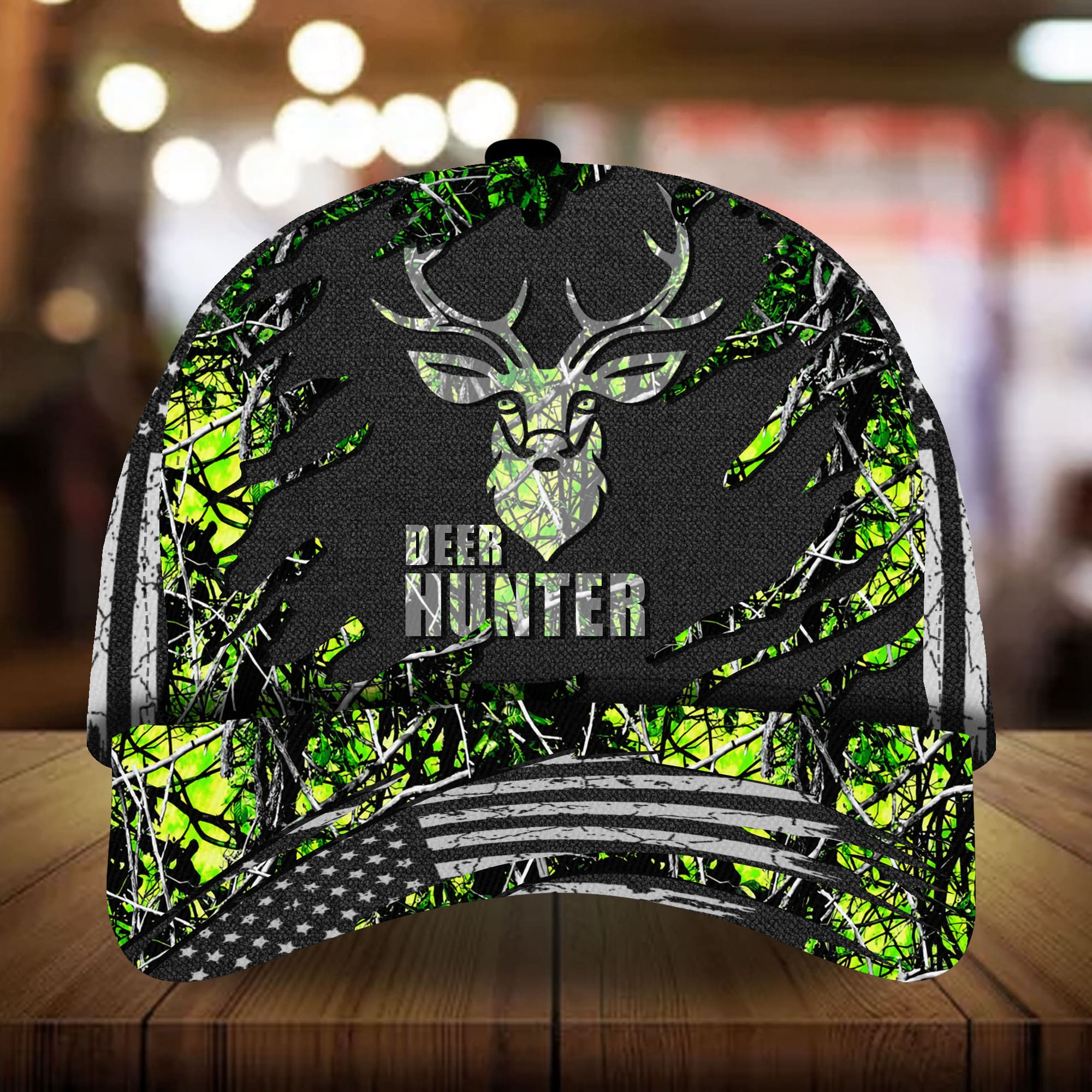 Deer Hunter - Hunting Hats 3D Multicolor Trucker Hats Custom Hats Gifts For Men & Women