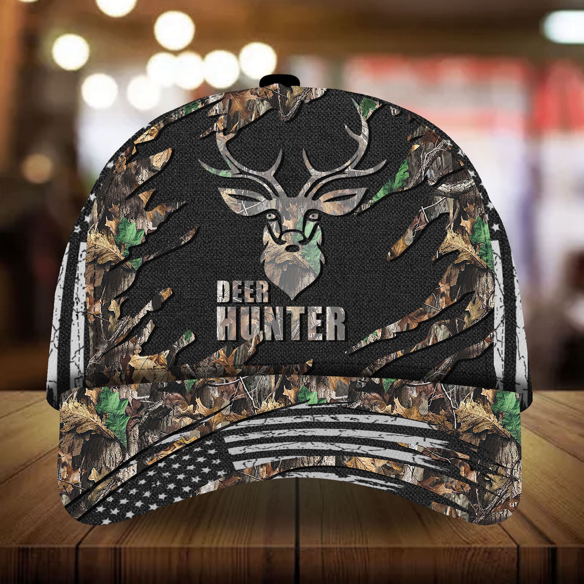 Deer Hunter - Hunting Hats 3D Multicolor Trucker Hats Custom Hats Gifts For Men & Women