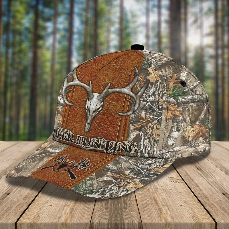 Deer Hunting Brown Classic Cap Baseball Cap Trucker Hats Custom Hats Gifts For Men & Women