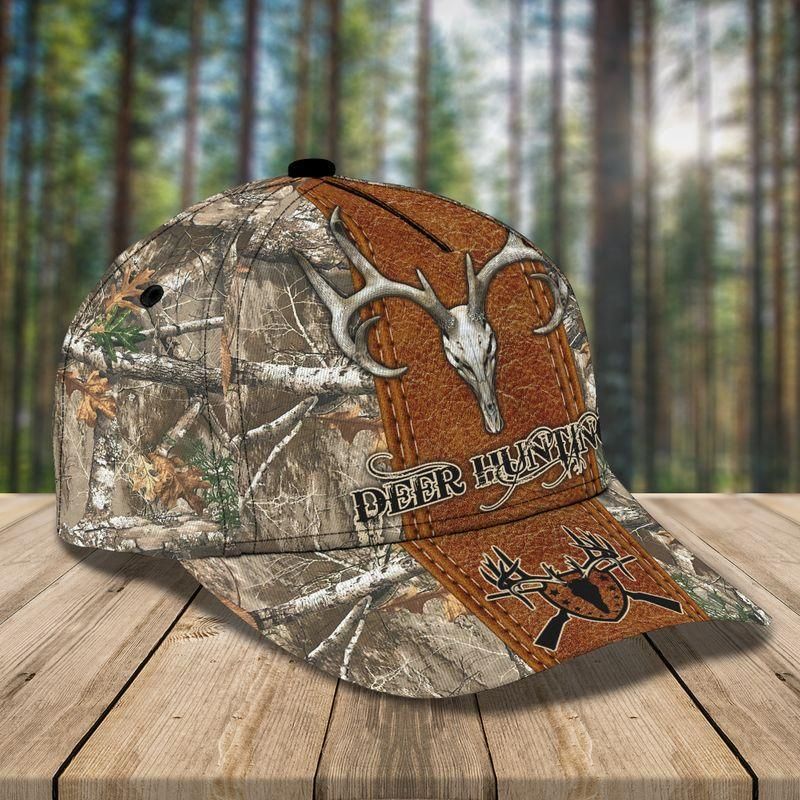 Deer Hunting Brown Classic Cap Baseball Cap Trucker Hats Custom Hats Gifts For Men & Women