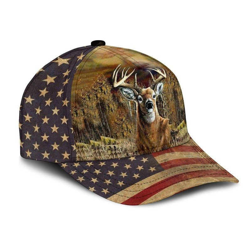 Deer Hunting Cap 3D, Vintage Hunting Trucker Hat, Deer Hunting, Deer Hunting Hat Trucker Hats Custom Hats Gifts For Men & Women