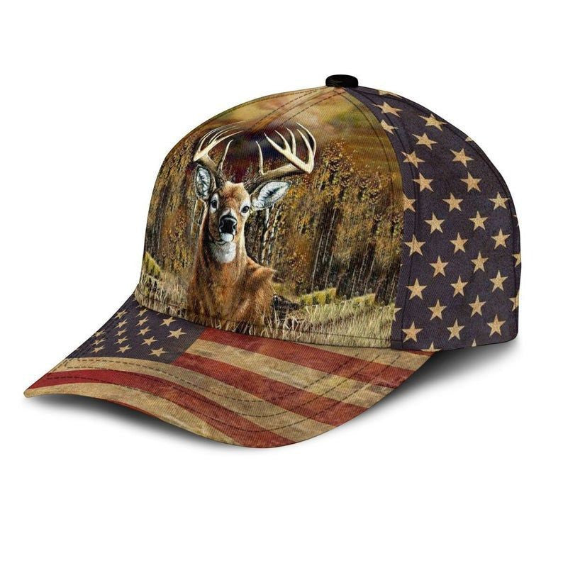 Deer Hunting Cap 3D, Vintage Hunting Trucker Hat, Deer Hunting, Deer Hunting Hat Trucker Hats Custom Hats Gifts For Men & Women