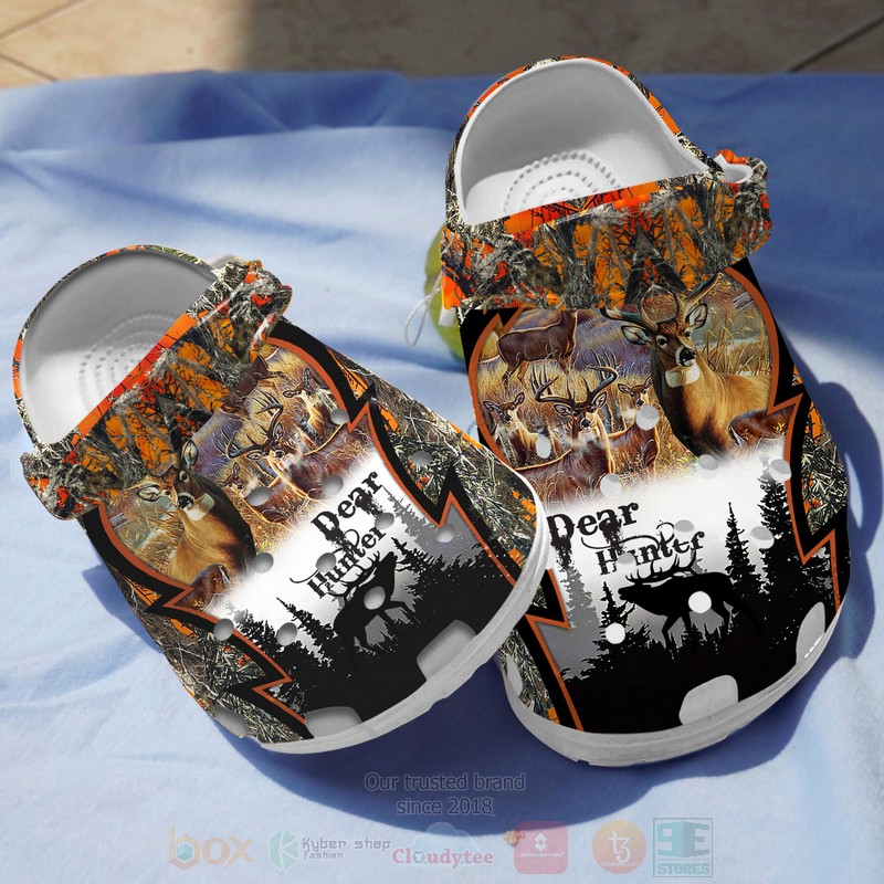 Deer Hunting Crocs Crocband Clogs Shoes Comfortable For Men Women and Kids