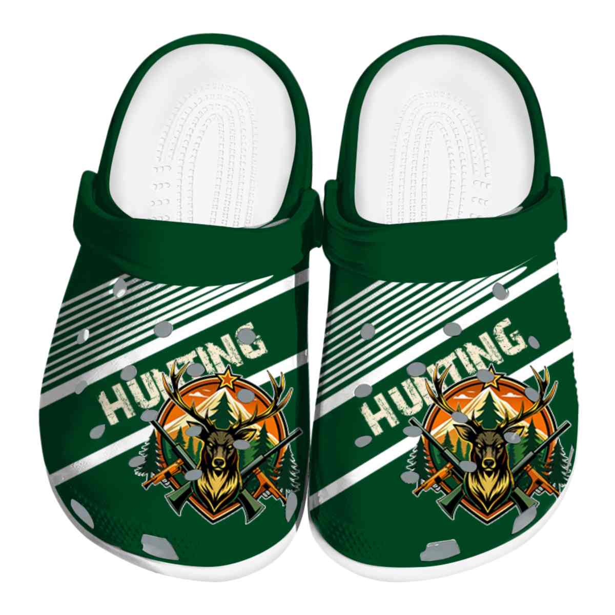 Deer Hunting Crocs Crocband Clogs Shoes Comfortable For Men Women and Kids