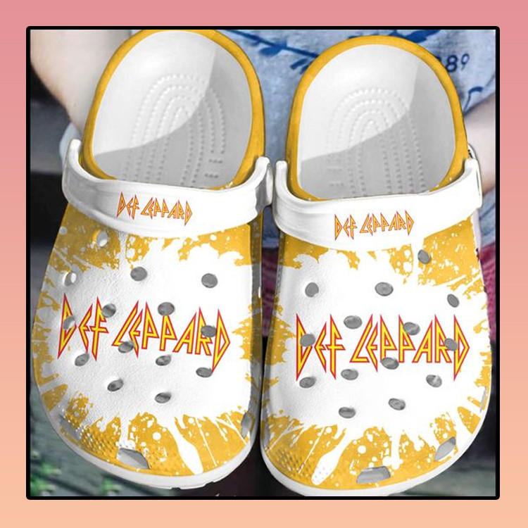 Def Leppard Crocband For Men And Women Rubber clog Shoes Comfy Footwear