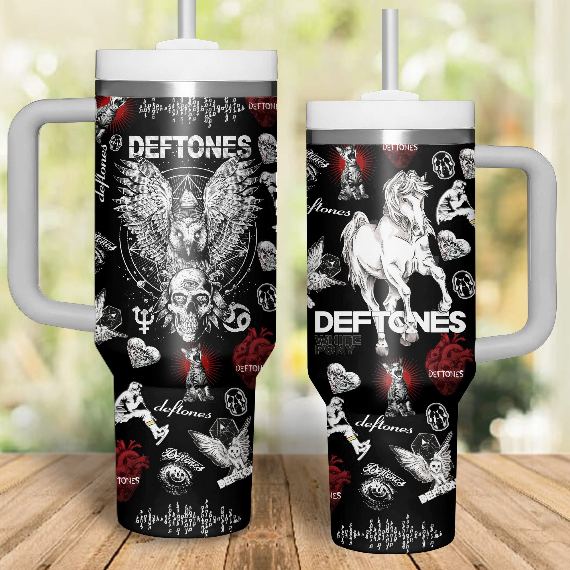 Deftones Music Custom Stanley Cup 40 oz 30 oz Tumbler With HandleTVC2301261