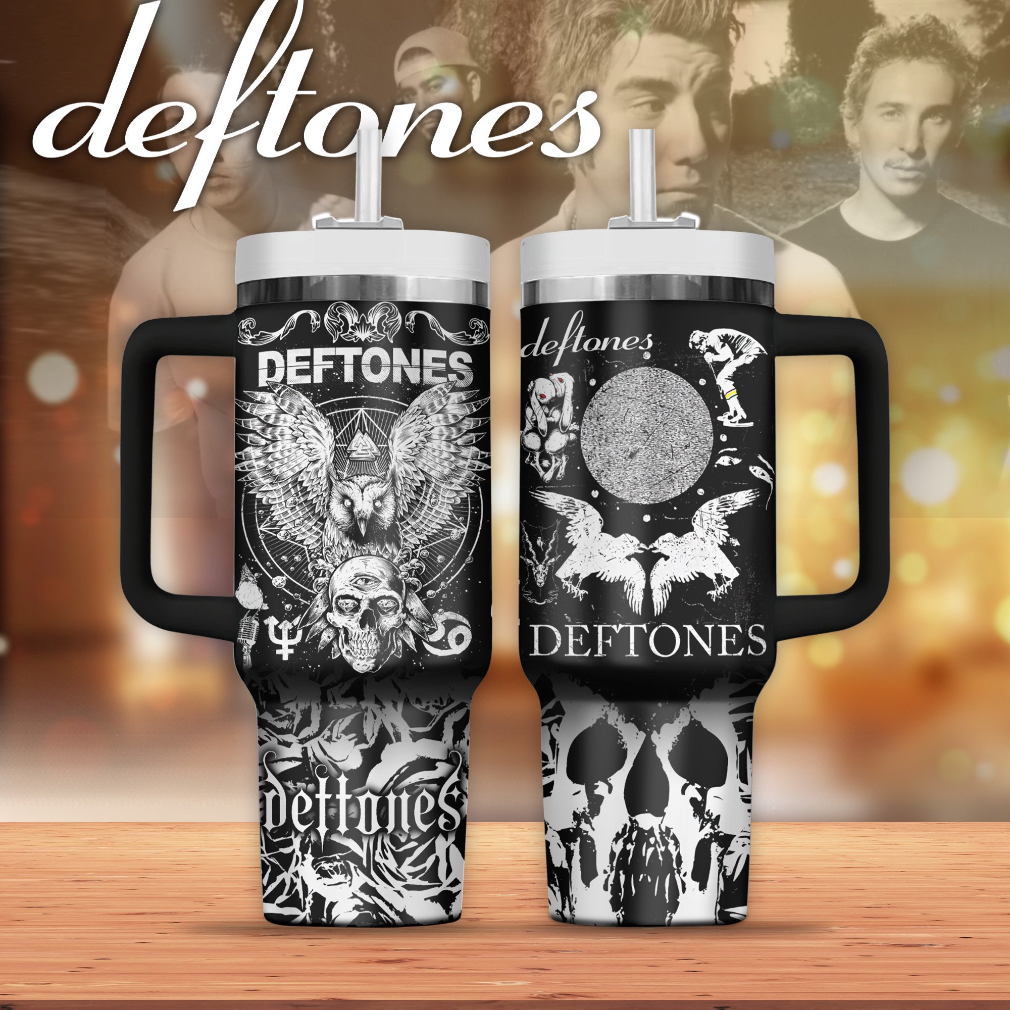 Deftones Music Custom Stanley Cup 40 oz 30 oz Tumbler With HandleTVC2301801