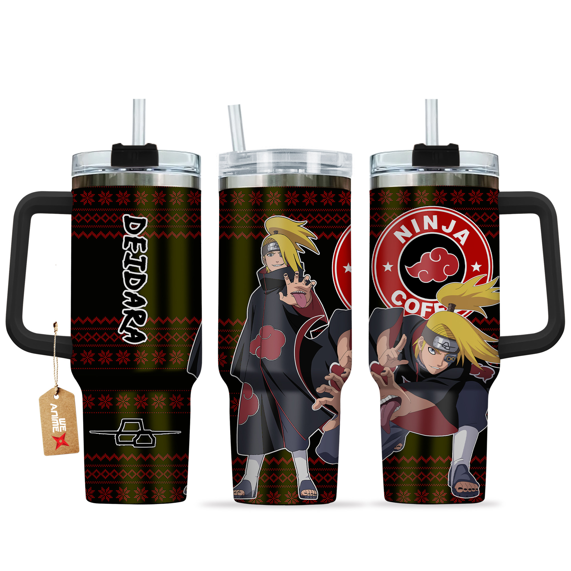 Deidara Naruto Anime Custom Stanley Cup 40 oz 30 oz Tumbler With HandleTVC2301162