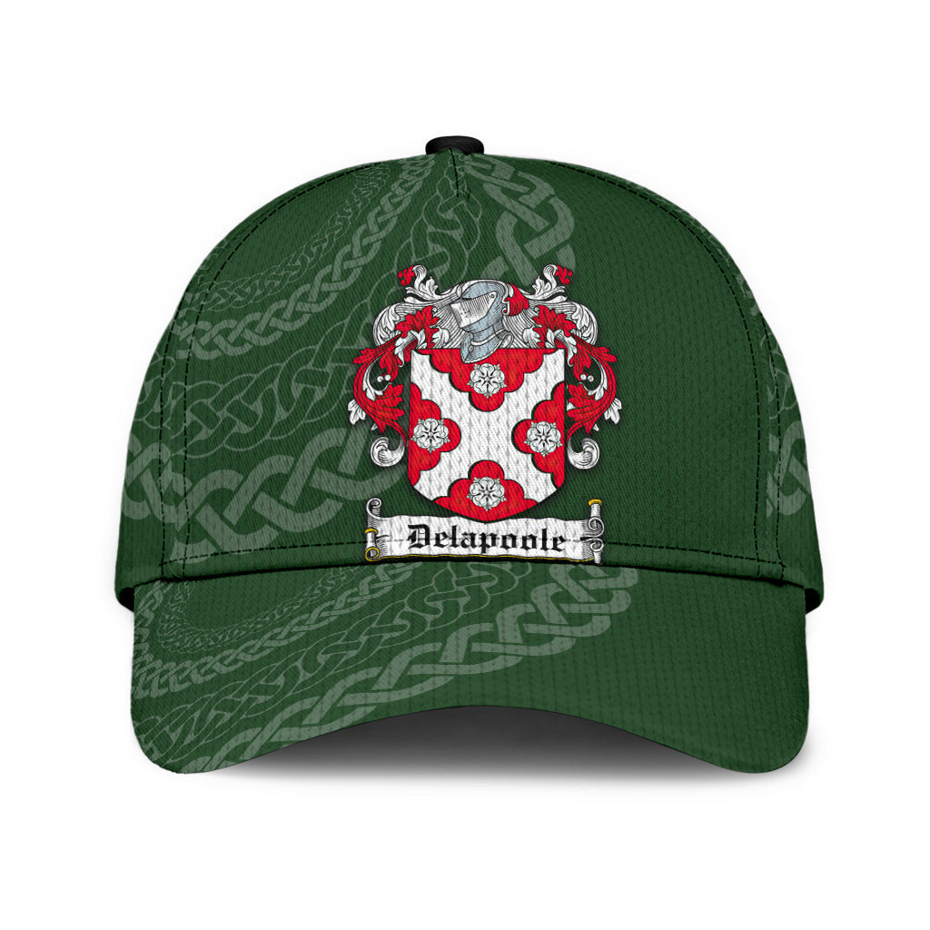 Delapoole Coat Of Arms - Irish Family Crest St Patrick's Day Hat Classic Cap Trucker Hats Custom Hats Gifts For Men & Women