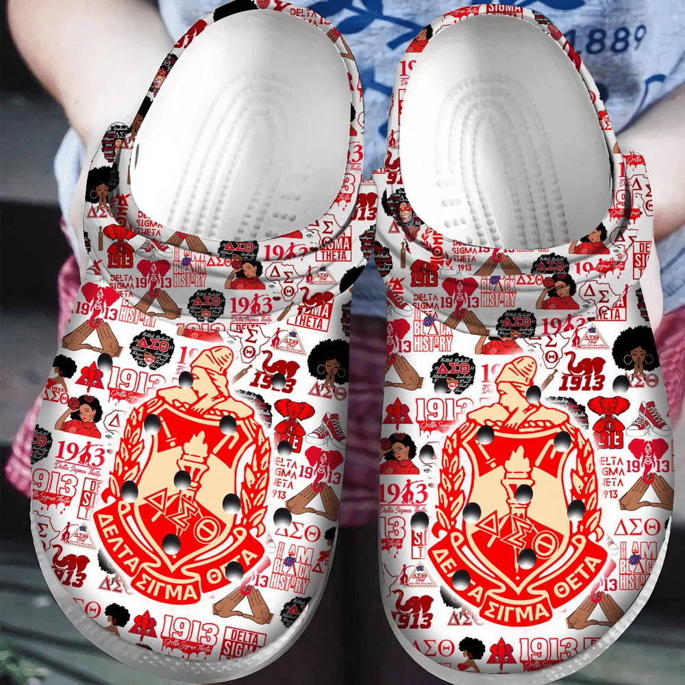 Delta Sigma Theta Classic Clogs Shoes