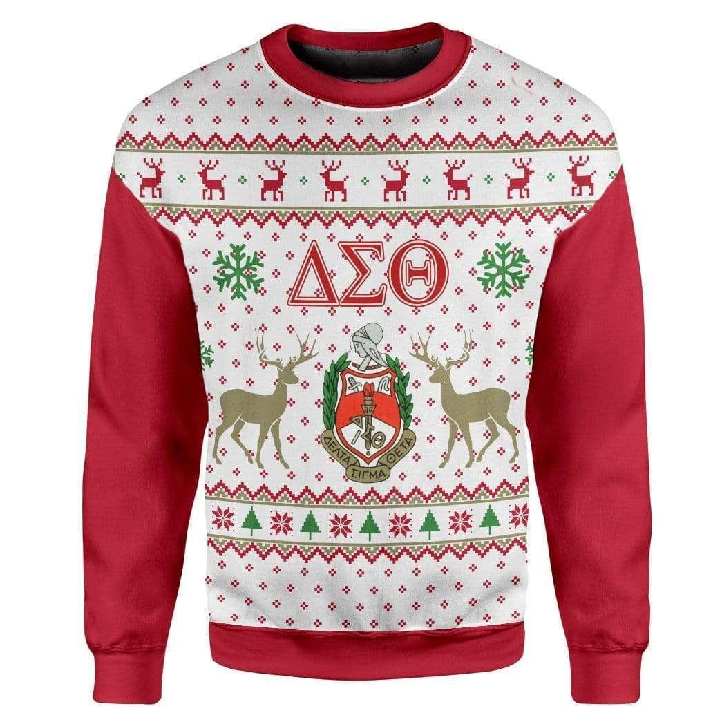 Delta Sigma Theta For Unisex Ugly Christmas Sweater Adult 3D Funny Matching for family
