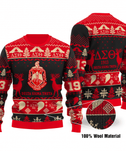 Delta Sigma Theta Limited Edition Ugly Christmas Sweater Adult 3D Funny Matching for family