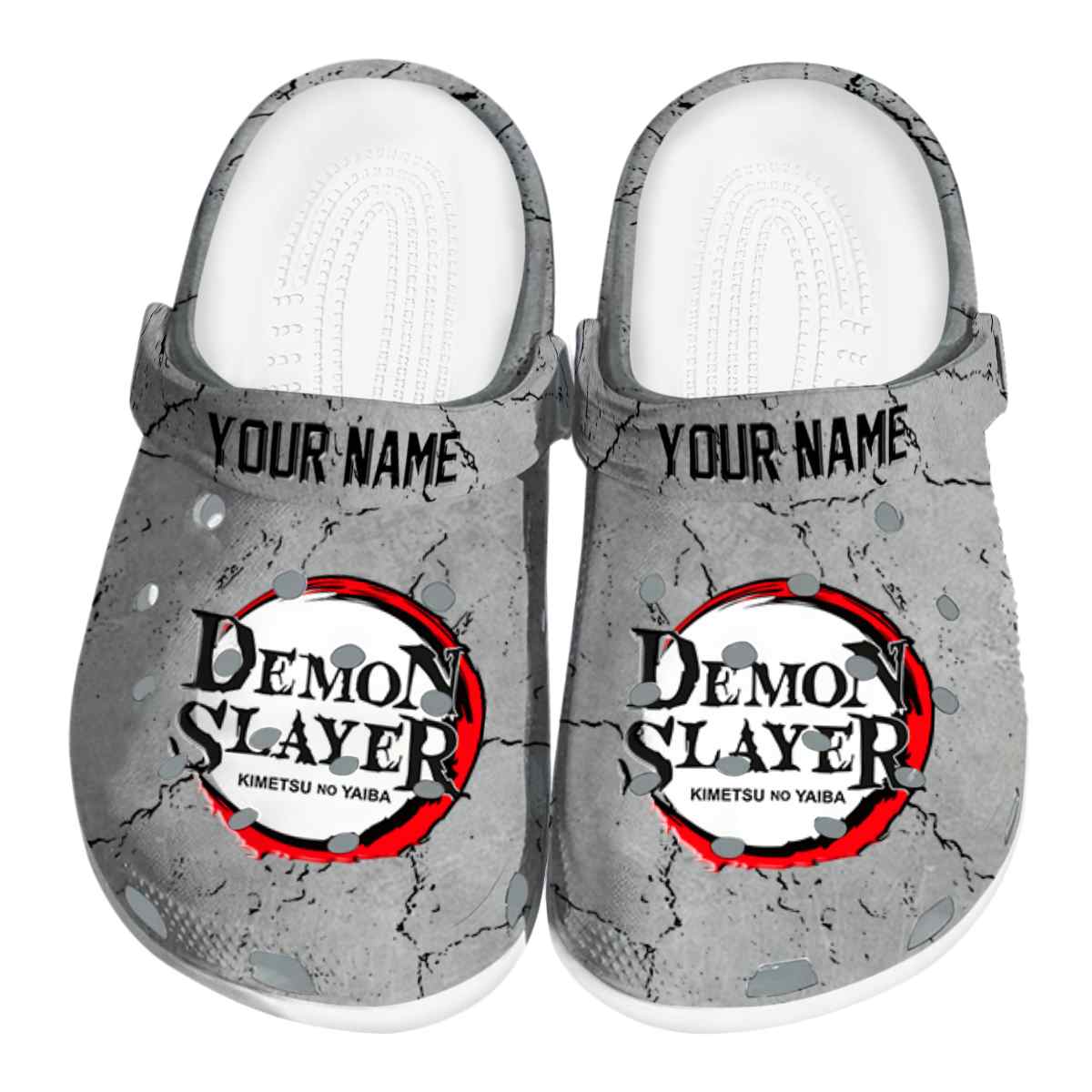 Demon Slayer Anime Crocs Crocband Clogs Shoes Comfortable For Men Women and Kids