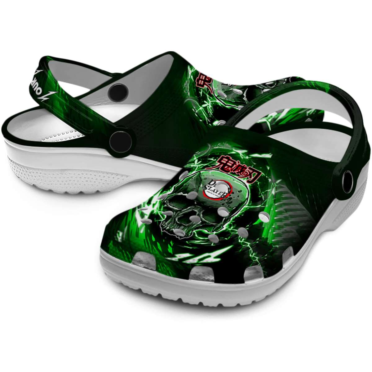 Demon Slayer Anime Crocs Crocband Clogs Shoes Comfortable For Men Women and Kids - Image 3