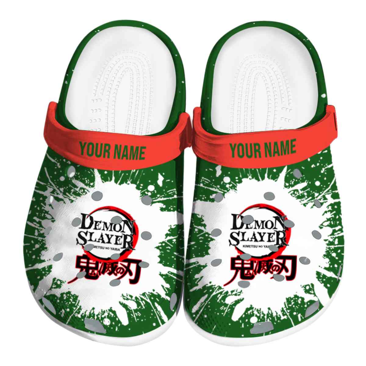 Demon Slayer Anime Crocs Crocband Clogs Shoes Comfortable For Men Women and Kids