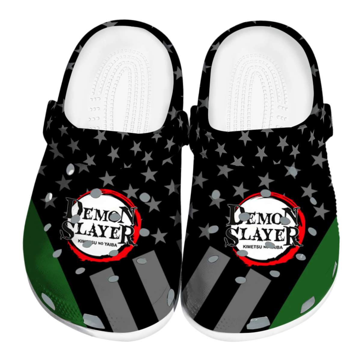 Demon Slayer Anime Crocs Crocband Clogs Shoes Comfortable For Men Women and Kids