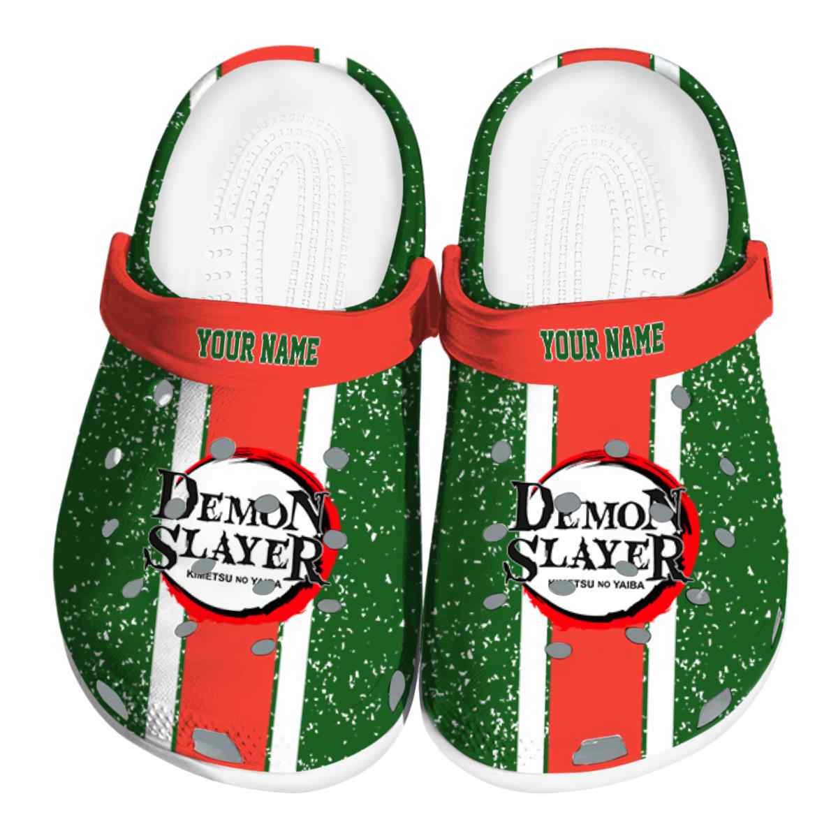 Demon Slayer Anime Crocs Crocband Clogs Shoes Comfortable For Men Women and Kids