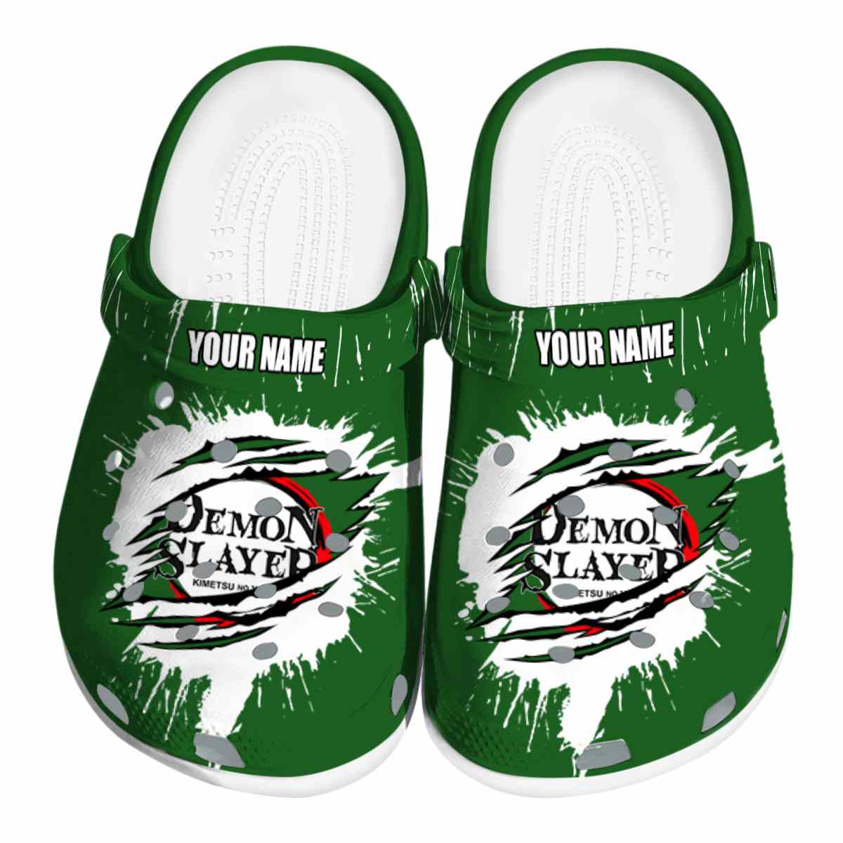 Demon Slayer Anime Crocs Crocband Clogs Shoes Comfortable For Men Women and Kids