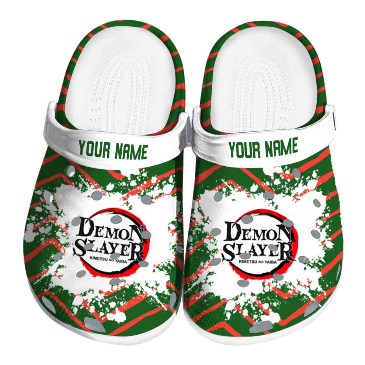 Demon Slayer Anime Crocs Crocband Clogs Shoes Comfortable For Men Women and Kids