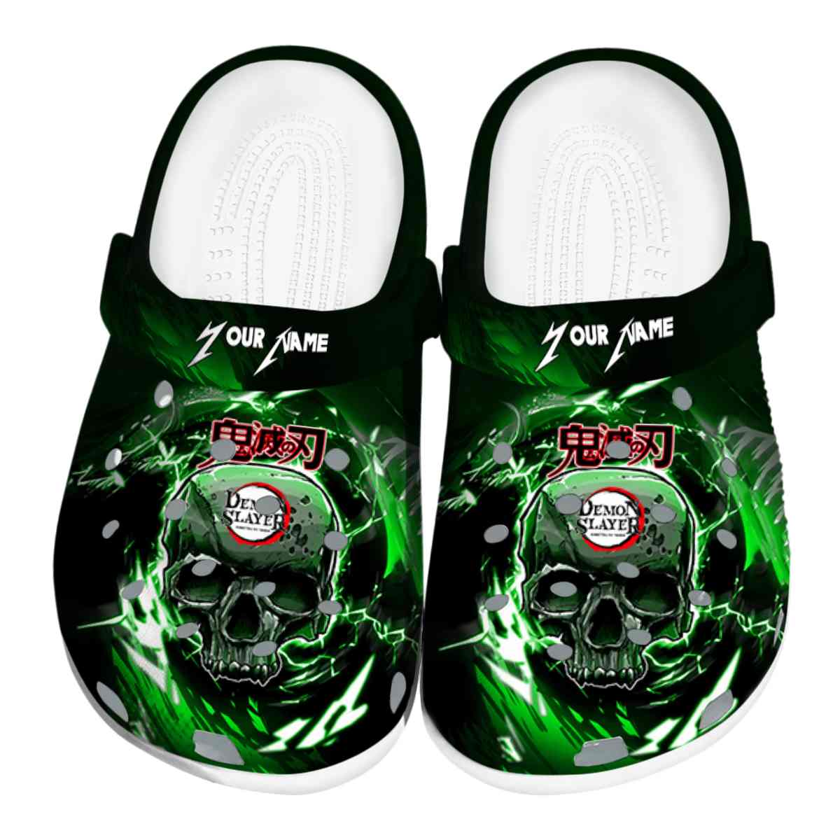 Demon Slayer Anime Crocs Crocband Clogs Shoes Comfortable For Men Women and Kids