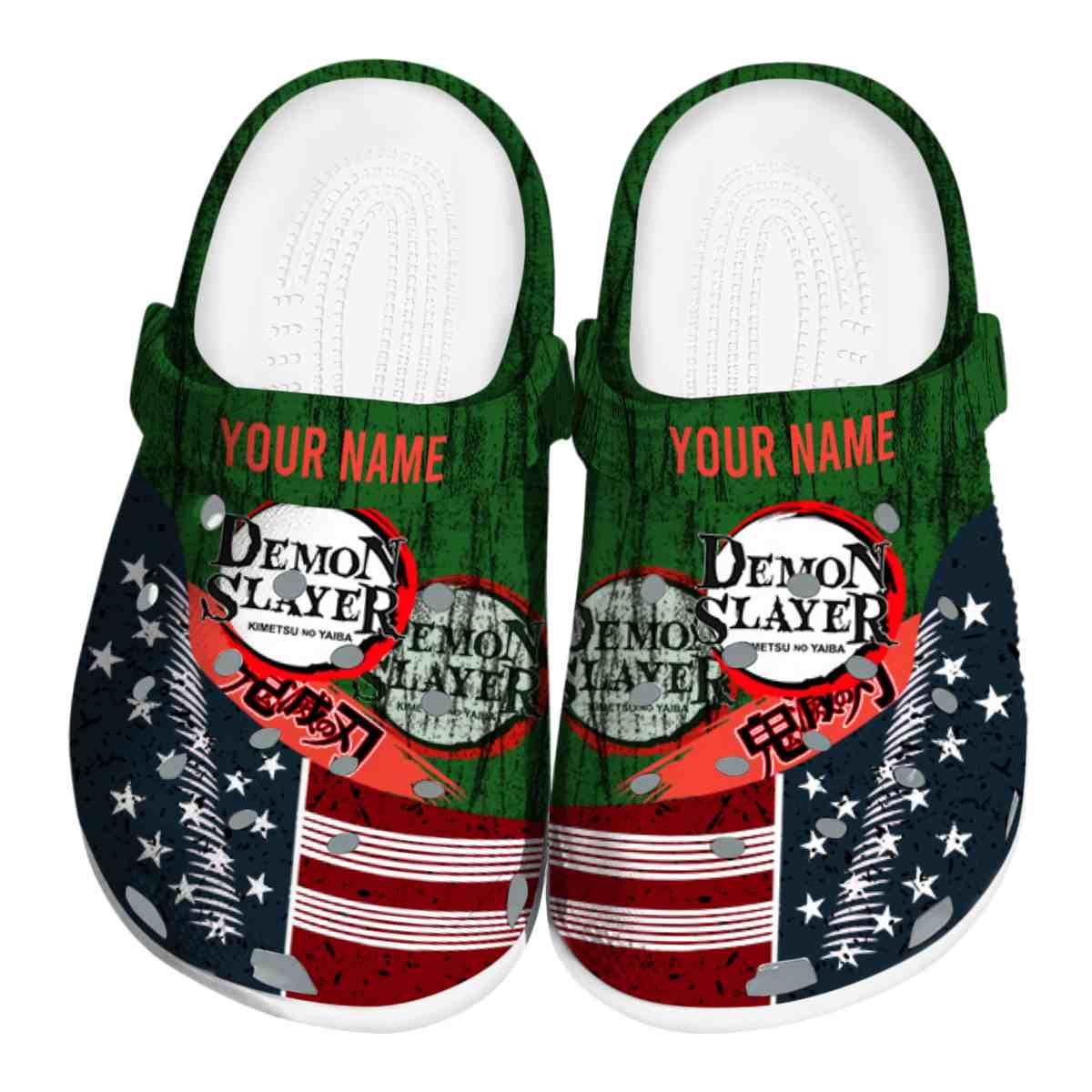 Demon Slayer Anime Crocs Crocband Clogs Shoes Comfortable For Men Women and Kids